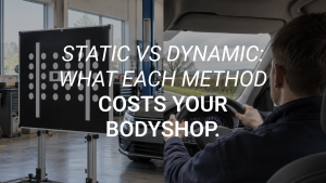 Static vs Dynamic ADAS Calibration: What Each One Really Costs Your Bodyshop in Capacity